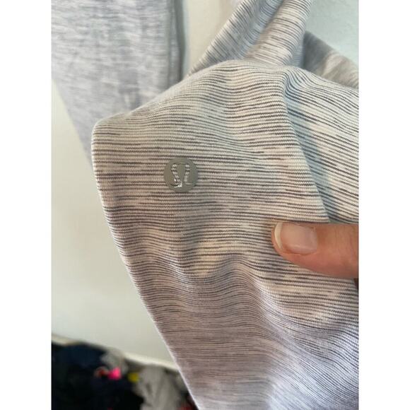 Lululemon Jet Crop Slim pants wee are from space silver spoon stripe - Picture 4 of 5